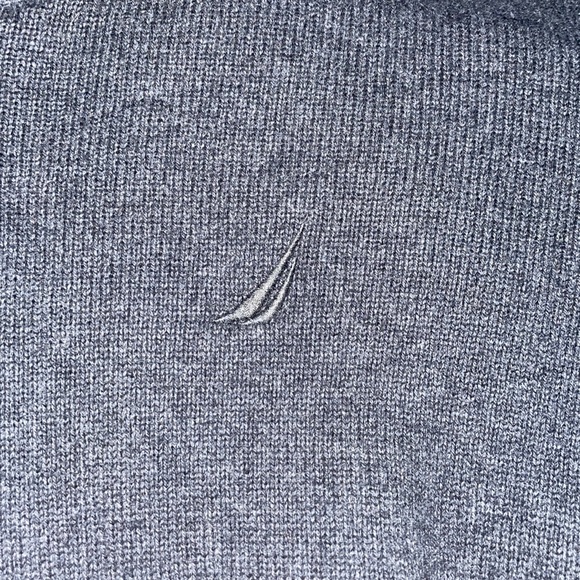 Nautica Zip Collar Sweater - Picture 2 of 4
